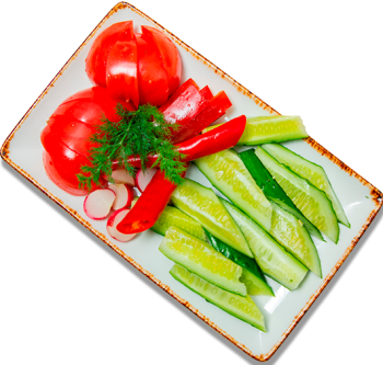 Свежие овощи