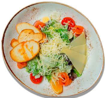 Цезарь с семгой