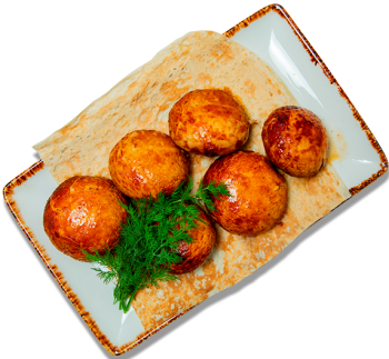 Грибы на мангале 300гр