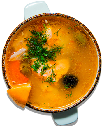 Уха из семги